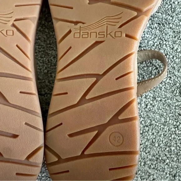 Dansko Womens Blythe Leather Open Toe Casual‎ Slingback Sandals Size 42 - Picture 6 of 7